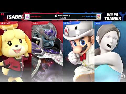 Wuki / NoTag vs Twitchy! / ぁEVIL - Ultimate Doubles Winners Semi-Final  - Grinds & Shines