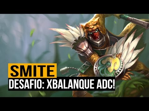 SMITE: Desafio XIBALANQUE ADC! Ñ acerto ataque básico!