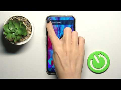 How to Change Wallpapers on HAFURY GT20 - Lock/Home Screen Cover Picture