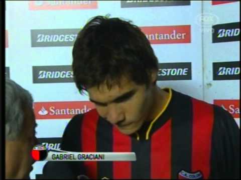 Gabriel Graciani marcó un golazo para cerrar la victoria ante Racing