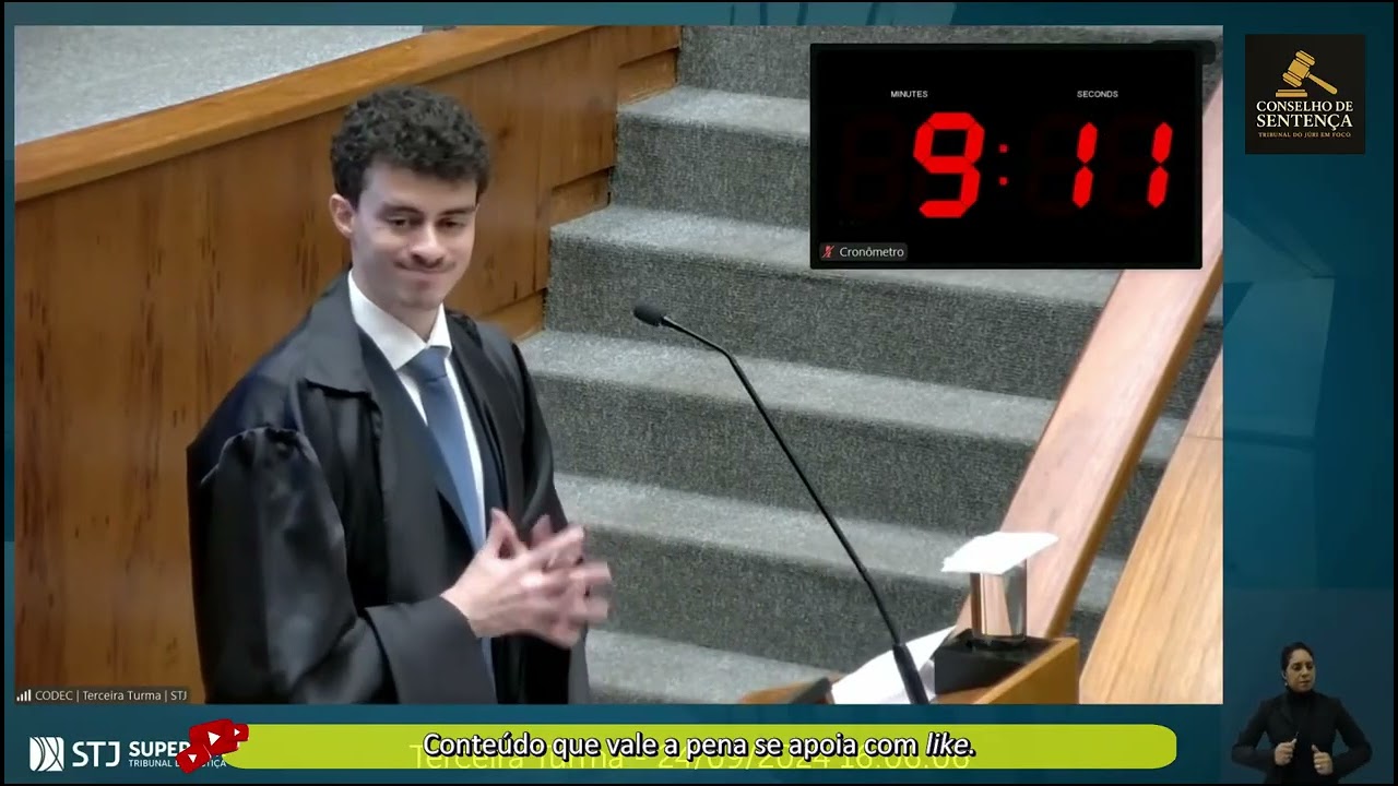 Jovem Advogado surpreende no STJ