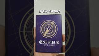 RED HAIR SHANKS #shorts #tradingcard #tcg #onepiece