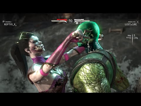 This Reptile Player Doesn't Accept Losses - Mortal Kombat X Online Ranked Matches