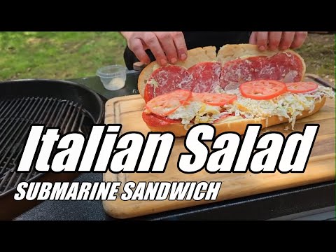 Grilled Italian Salad Sandwich | Recipe | BBQ Pit Boys