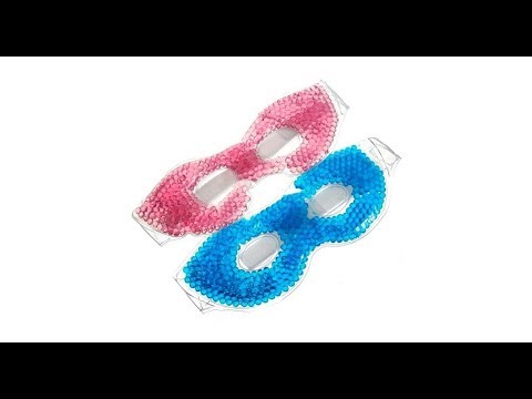 Силиконовые (охлаждающие-согревающие) маска-очки для глаз