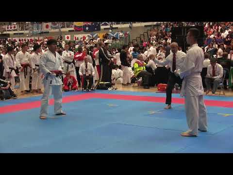 Gerard Felipe (AUS) vs Salimgarev (RUS) - Funakoshi Gichin Cup 14th JKA World Karate Championships