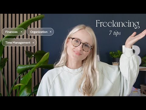 FREELANCING as a UX Designer ✨ tips, setting a budget and rates, schedule, getting organized