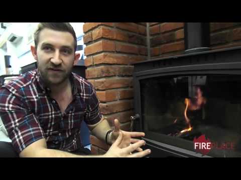 How the air supply system works wood burning stove