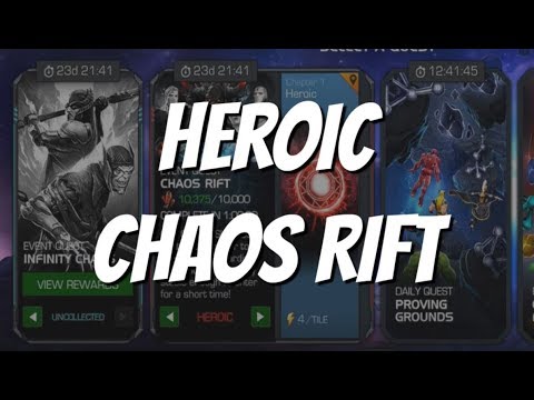Heroic Chaos Rift - Marvel Contest of Champions