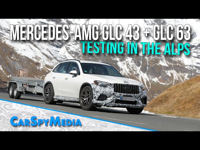 2024 Mercedes-Benz AMG GLC 43 spy shots and video