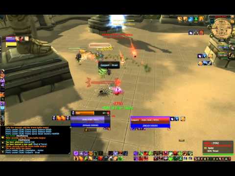Destro Warlock/Rogue vs. BM Hunter/Boomkin 2v2 arena pvp 5.2 Win