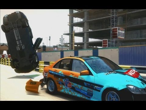 GRID 2 crashes slow motion Montage 14