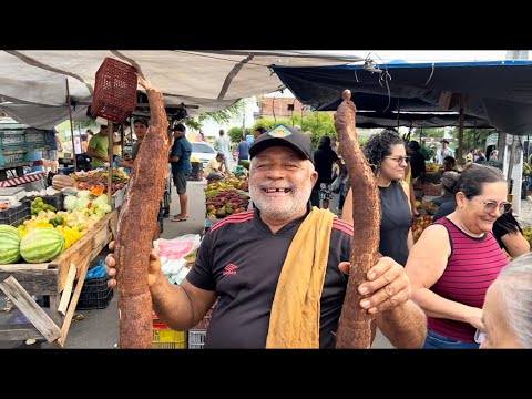 Feira livre de umari de bom jardim Pernambuco 08/03-2026 