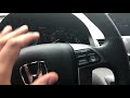 CRUISE CONTROL LOCATION HONDA ODYSSEY