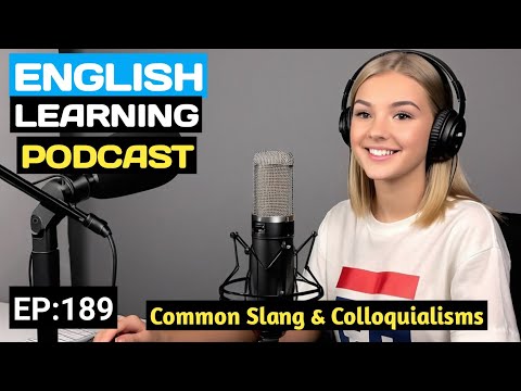 how to improve english speaking skills american accent Episode 189 learn english with podcast