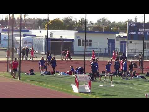FSB 200m Heat 3 vs Troy 3-14-18 - Los Alamitos Boys