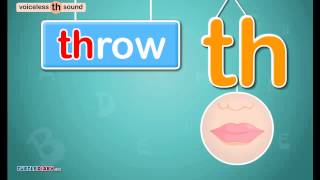 Voiceless Digraph /th/ Sound - Phonics by TurtleDiary