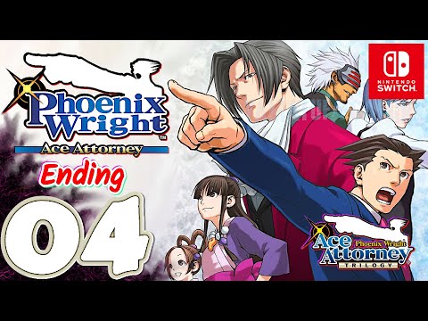Phoenix Wright: Ace Attorney Trilogy (1st Game) [Switch] Gameplay Walkthrough Part 4 (Case 5) & End