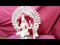Laxmi Devi Hindu Goddess Panchaloha Idol Navachola