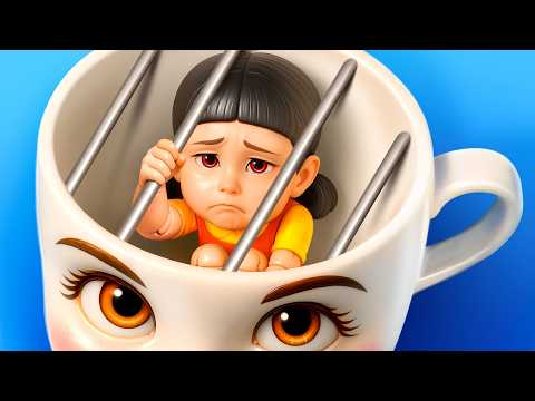 Ballerina Cappuccino in Squid Game Prison! Italian Brainrot!