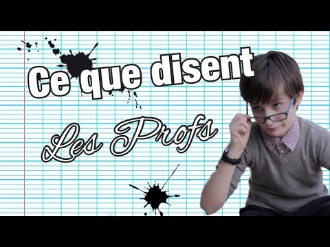 Ce que disent LES PROFS - ZÉPHIR