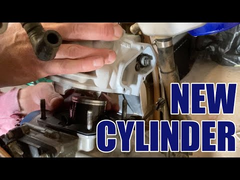 YAMAHA YZ 125 | ATHENA CYLINDER ASSEMBLY | RAW VIDEO