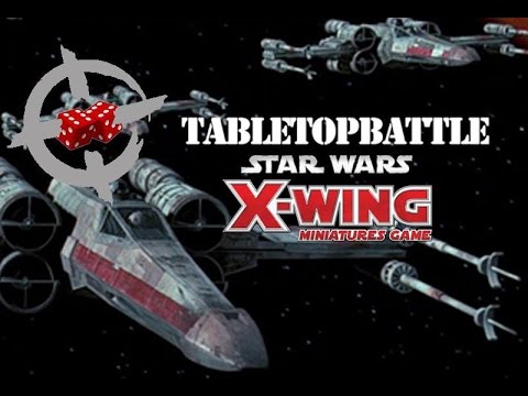 X-Wing battle report - Introductionary game 2: Rebels vs Empire 100pts