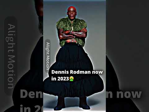 Dennis Rodman in 2023 in 1995 #dennisrodman