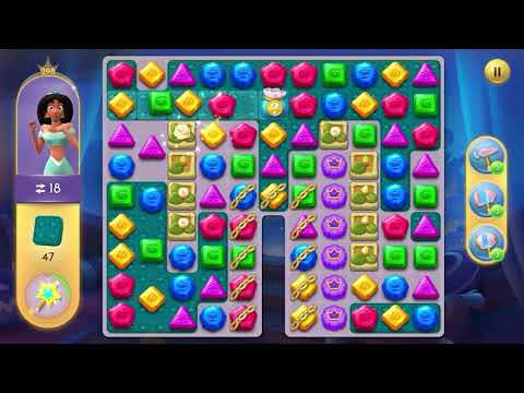 Disney Princess Majestic Quest Level 298 NO BOOSTERS - A S GAMING ✔️