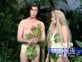 BETTY WHITE and Johnny Carson in Funny Skit as Adam.