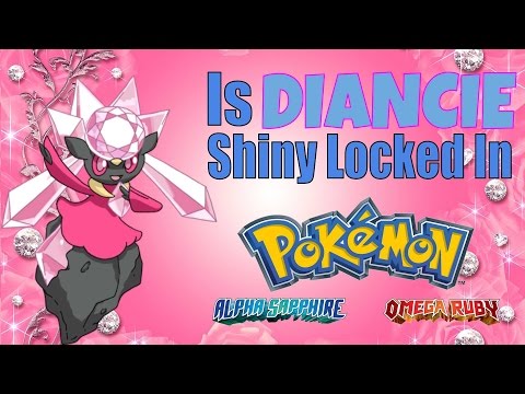Is The Mystery Gift Diancie Shiny Locked In ORAS? Omega Ruby and Alpha Sapphire