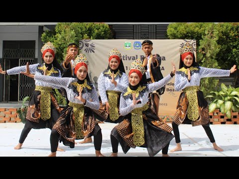 Tari Kreasi Tradisional Banten Jawara SMAN 1 Bojonegara 2023 Banten Traditional Dance
