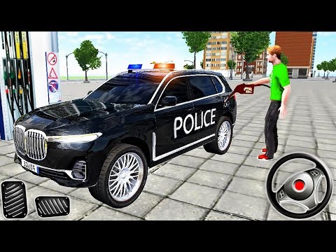 Police BMW X7 Driving - Offroad Car SUV Driver Simulator - Best Android GamePlay