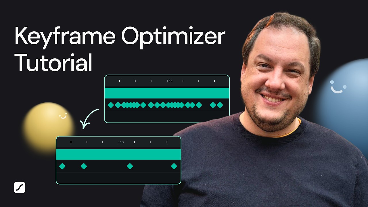 How to optimize your keyframes on Lottie Creator | Keyframe Optimizer Tutorial