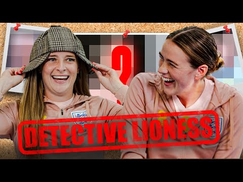 "I Think This Person Might Be Me!" 🤣 Ella Toone & Grace Clinton Become Lioness Detectives