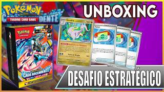 Unboxing Kit Desafio Estratégico de Caos Ascendente - Pokemon Tcg