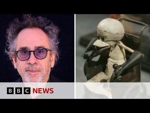 Video | Tim Burton reveals how the internet makes him feel 'quite depressed' | BBC News