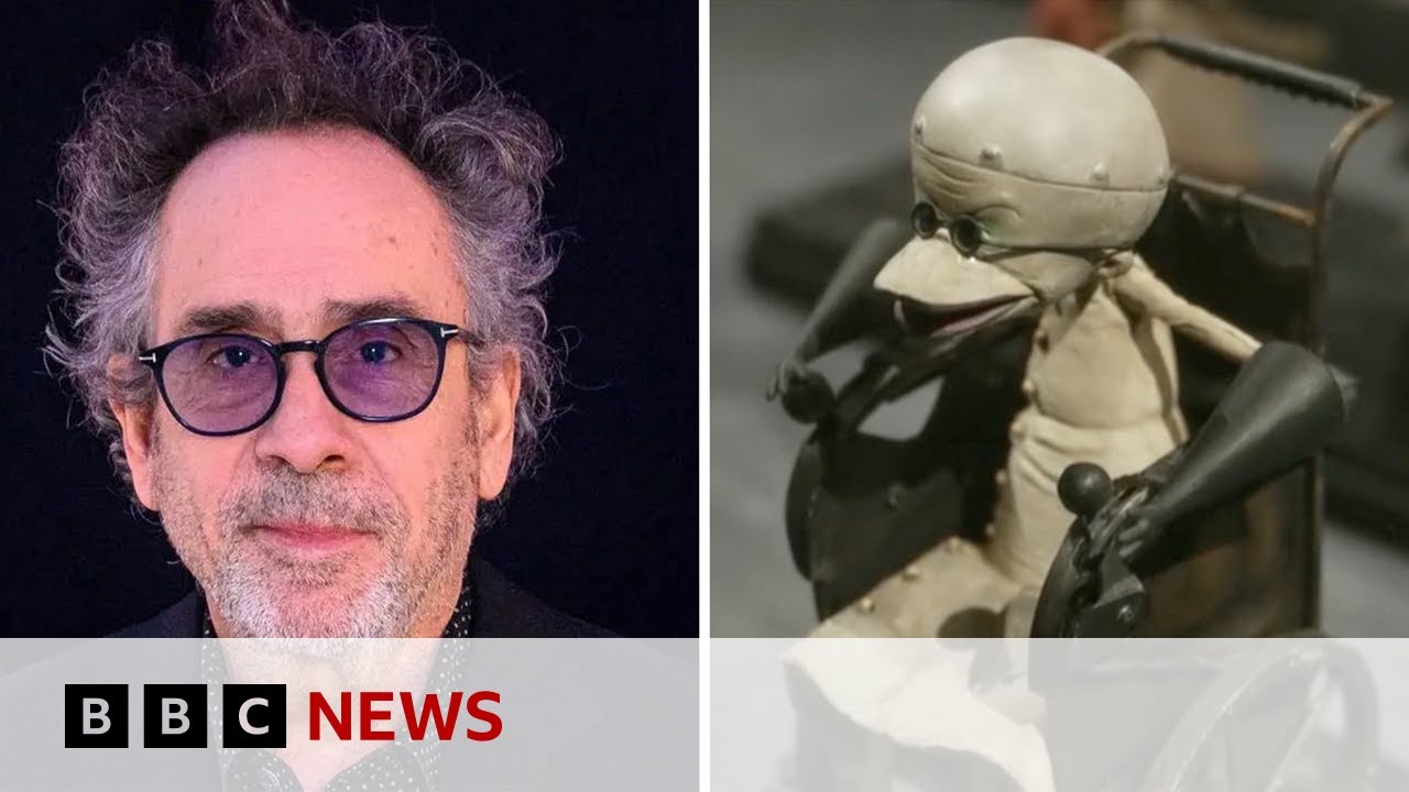 Tim Burton reveals how the internet makes him feel 'quite depressed' | BBC News