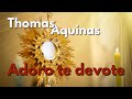 Adoro te devote | Thomas Aquinas' most beautiful chant! (Corpus Christi & the Sacred Heart)