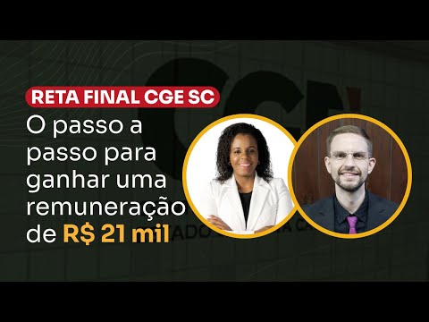 Edital CGE SC publicado! Como se preparar?