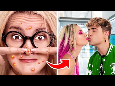 Transformação Total De NERD a POPULAR | TRUQUES VIRAIS E ACESSÓRIOS PARA CONQUISTAR UM GAROTO