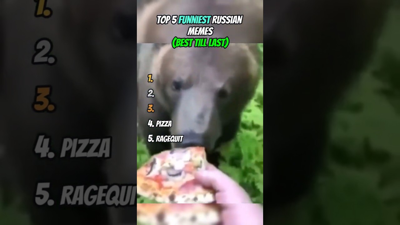 Top 5 FUNNIEST Russian Memes😂🇷🇺 - Part 1