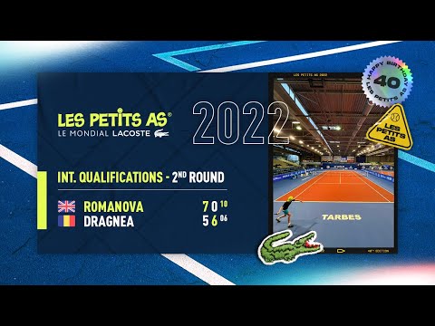 Les Petits As 2022 | Girls International Qualifying | Sara Maria DRAGNEA vs. Leticia ROMANOVA