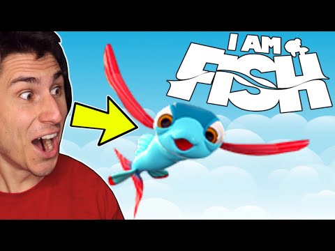 I Spent 24 Hours as a FLYING FISH! | I Am Fish