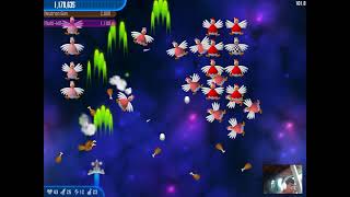 Chicken Invaders 3 Revenge Of The Yolk Christmas edition (2006) - All Wave and Level (Cheat)