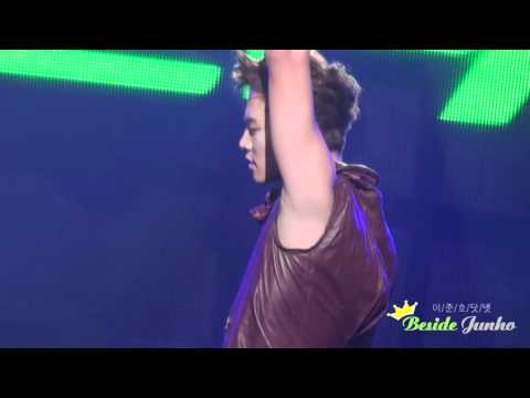 FANCAM 101029 JUNHO KBS Music Bank perf+encore