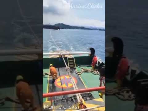 Tug Rope Effect | Two man injured | Accident took place when towing Barge