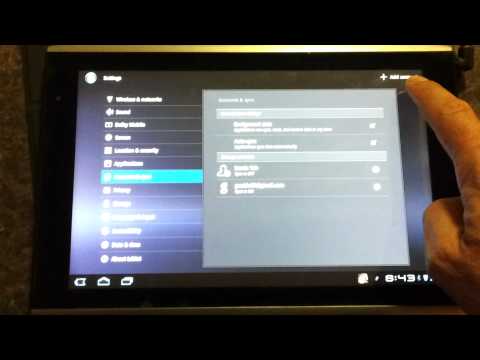 Roo Roo epad settings