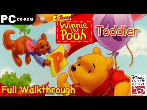 Disney's Winnie the Pooh: Toddler (1999) PC Gameplay  