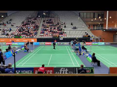 Xiaodong SHENG vs Ditlev Jaeger HOLM 2021BWF  Yonex Dutch Open (game 2)